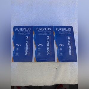 PurePlus Refrigerator Water Filter Pack of 3…NEW